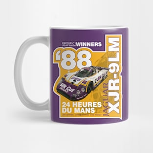 Retro Le Mans 24 Hours T-Shirt - Jaguar XJR-9LM Design Mug